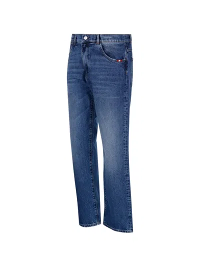 Amish Belt Loop Jeans In Blue
