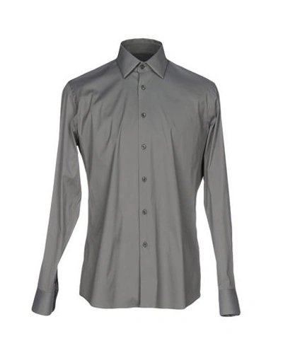 Prada Shirts In Grey