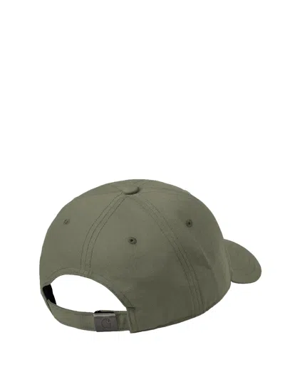 Carhartt Canvas Script Cap In Green
