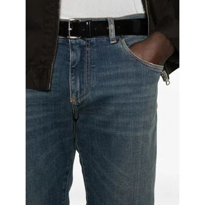 Dolce & Gabbana Multi-pocket Jeans In Blue