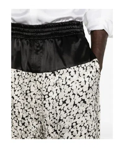 Dries Van Noten Patchwork Casual Pants In Multi