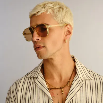 Le Specs Tragic Magic In Brown