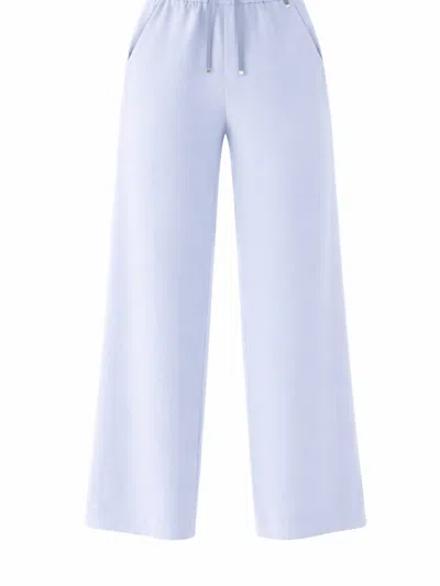 Herno Jogger Pants With Drawstring In Blue