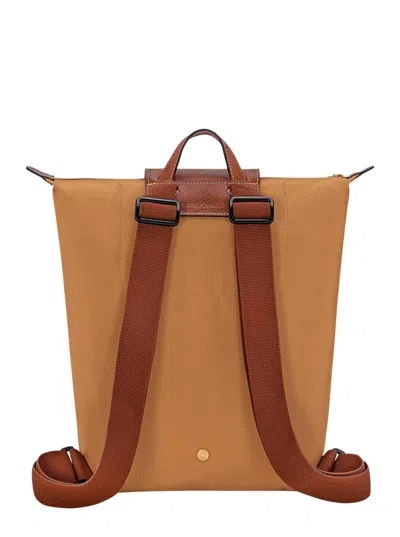 Longchamp Backpack Le Pliage Medium In Brown