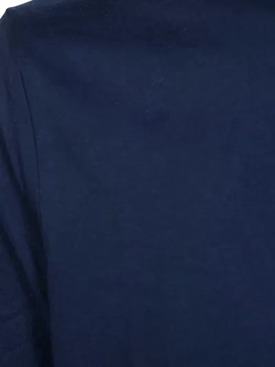 Department Five Logo-patch T-shirt In Blue