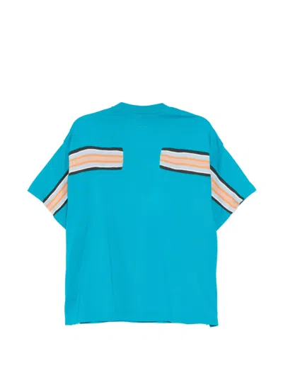 Facetasm Logo T-shirt In Blue