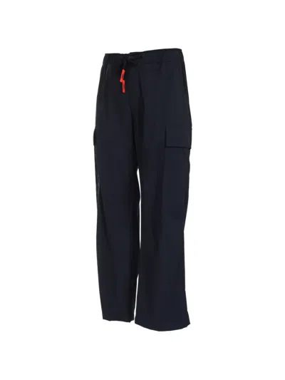 Just Cavalli Drawstring Cargo Pants In Blue