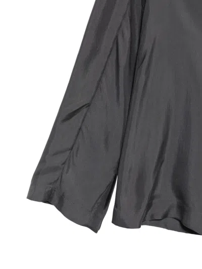 Alysi Double-breasted Jacket In Gray