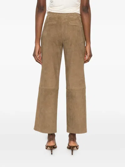 Arma Drawstring Trousers In Brown