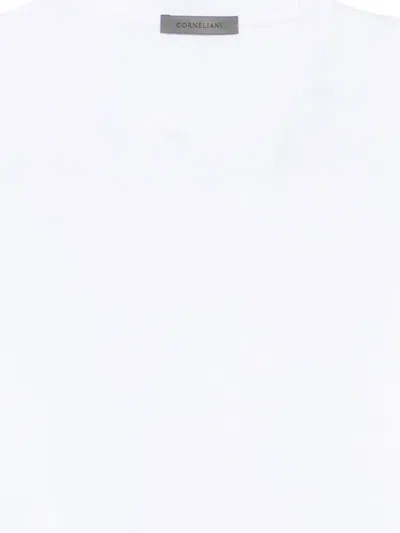 Corneliani Short-sleeve T-shirt In White