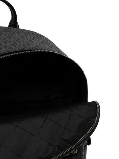 Michael Kors Hudson Patterned Backpack In Pink