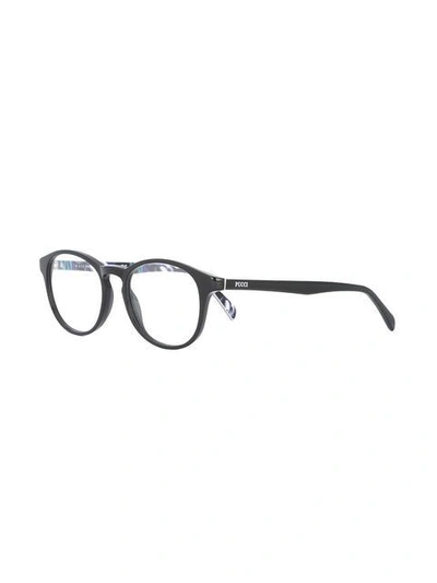 Shop Emilio Pucci Oval Frame Glasses