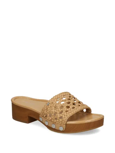 Michael Michael Kors Woven Studs Sandals In Multi