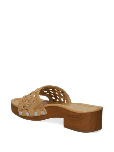 Michael Michael Kors Woven Studs Sandals In Multi