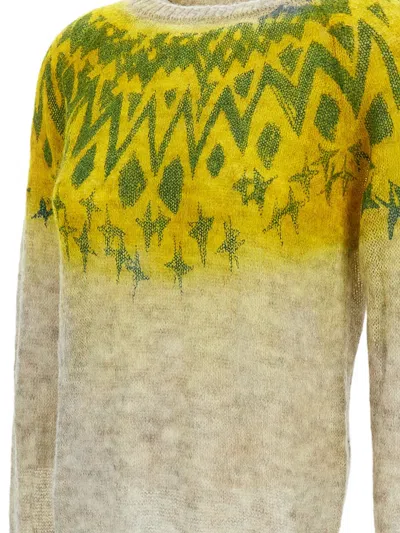 Rohka Patterned Crew-neck Sweater In Multi