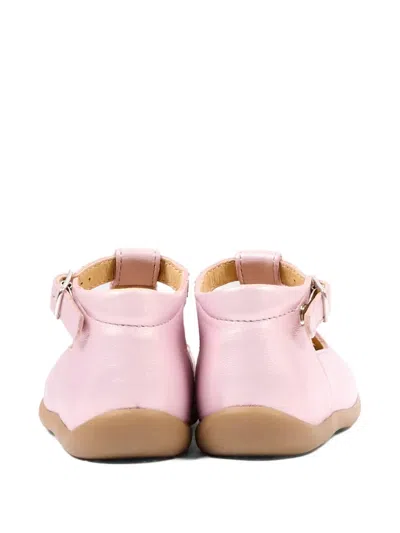 Pom D'api Buckle-strap Boots In Pink