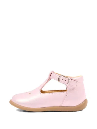 Pom D'api Buckle-strap Boots In Pink