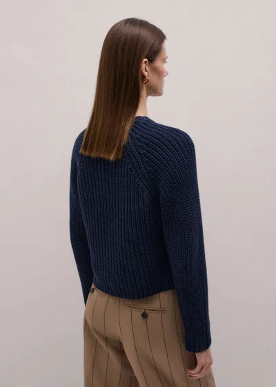 Me+em Weekend Sweater In Blue