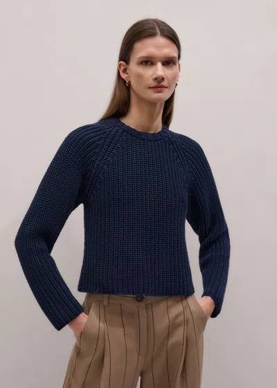 Me+em Weekend Sweater In Blue