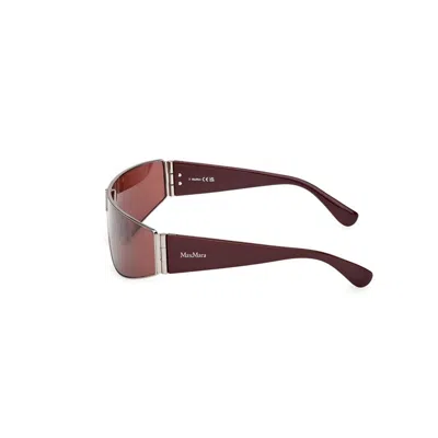Max Mara Shield Sunglasses In Brown