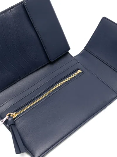 Ganni Bear-graphic Wallet In Pattern