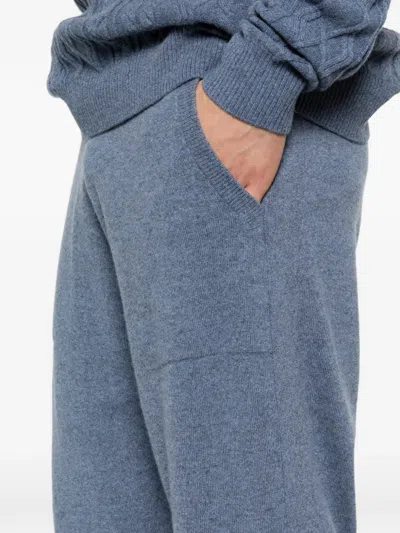 Bompard Drawstring Track Pants In Blue