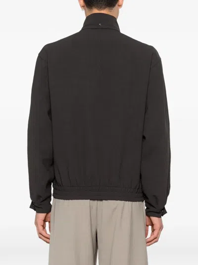 Montecore Patch Pocket Zip Jacket In Black