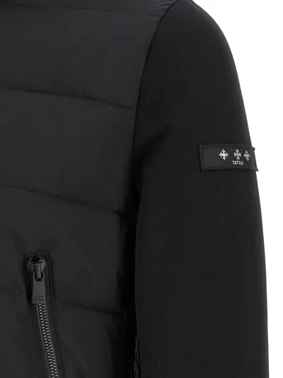 Tatras Long-sleeved Cotton-padded Jacket In Black