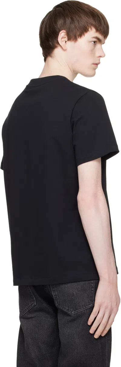 A.p.c. A. P.c. Standard Regular Fit T-shirt In Black
