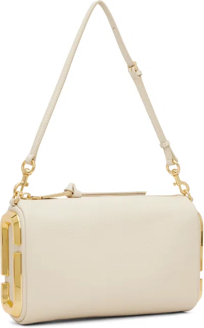 Marc Jacobs Leather Shoulder Bag Adjustable Detachable Strap In Neutral