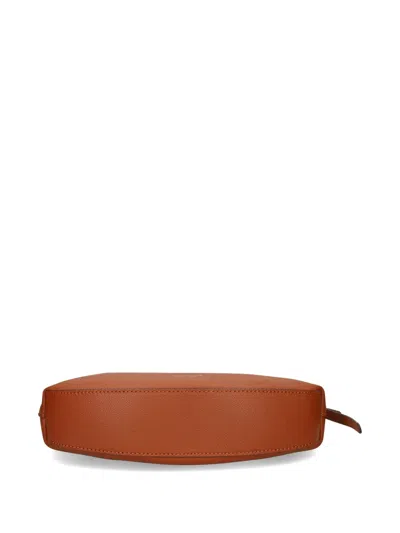 Kate Spade Loop Zip Leather Shoulder Bag In White