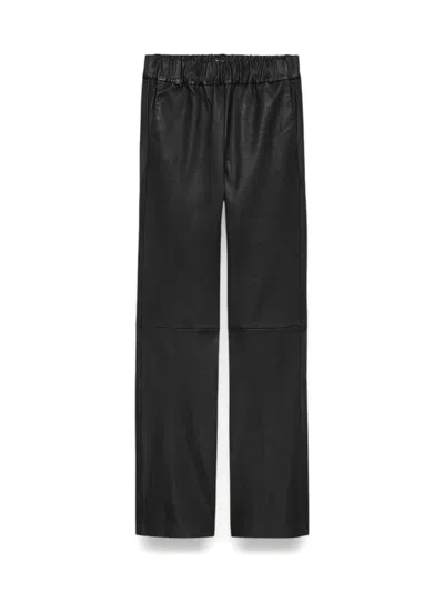 Studio Ar Ailis Elasticated Trousers In Black