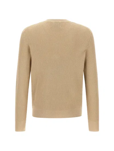 Ballantyne Argyle Pattern Sweater Sweaters And Cardigans Beige In Brown