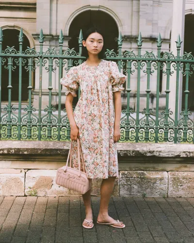 My Mum Made It Babydoll Maxi Dress In Green