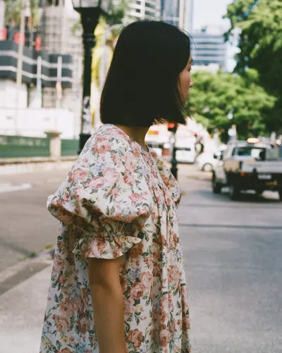 My Mum Made It Babydoll Maxi Dress In Green