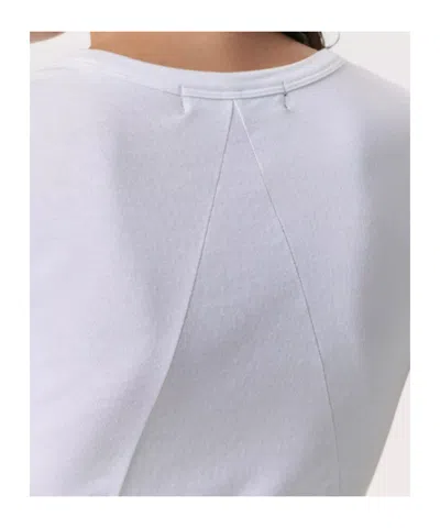 Rag & Bone The Essential Rib Short Sleeve Crew Tee White