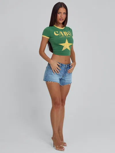 Outcast Gale Tee Green In Green
