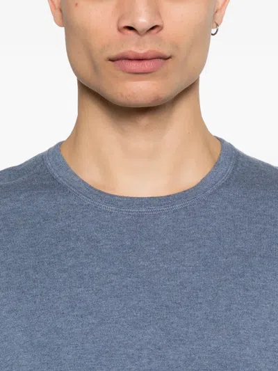 Bompard Round-neck T-shirt In Blue