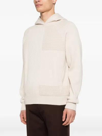 Bompard Kangaroo-pocket Hoodie In Neutral