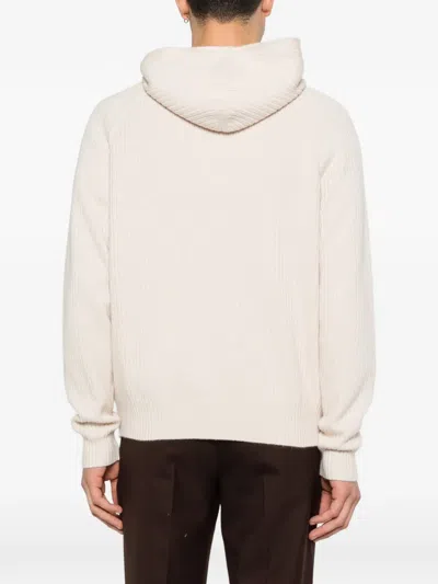 Bompard Kangaroo-pocket Hoodie In Neutral