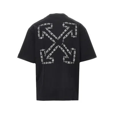 Off-white Men Black 3d Arrow Spray T-shirt, S Luxury T-shirts For Men Darveys