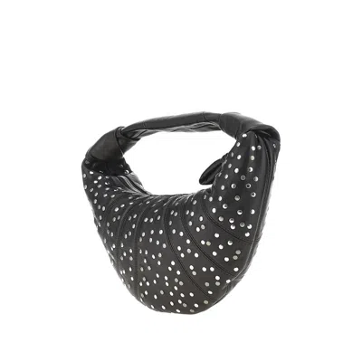 Lemaire Dark Chocolate Studs Dots Mini Fortune Croissant Bag In Brown