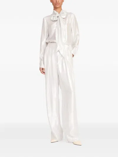 Staud Bow Maryn Top In White