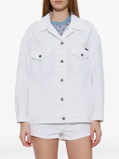 Dolce & Gabbana Cotton Jacket In White