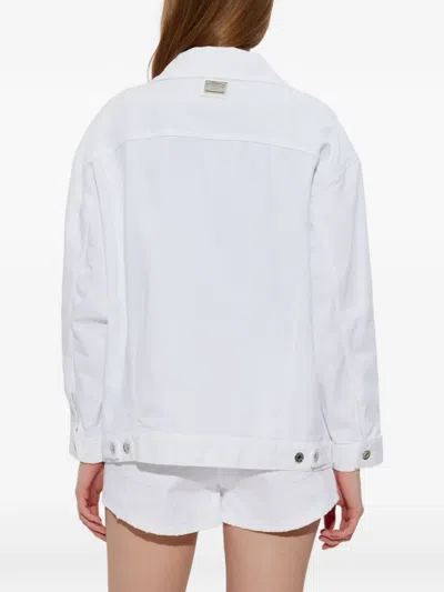 Dolce & Gabbana Cotton Jacket In White