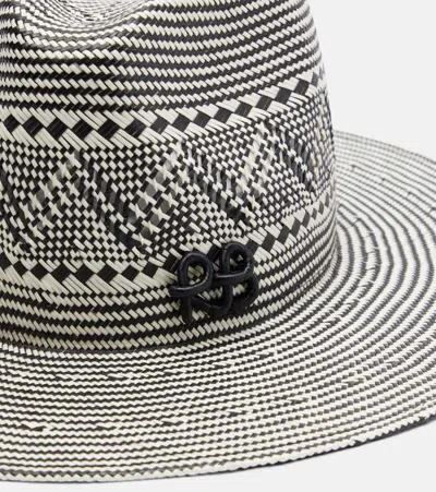 Ruslan Baginskiy Patterned Logo-detail Hat In Gray
