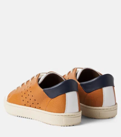 Pèpè Leather Sneakers In Multi