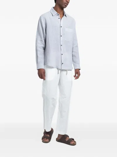 Marane Drawstring-fastening Trousers In White