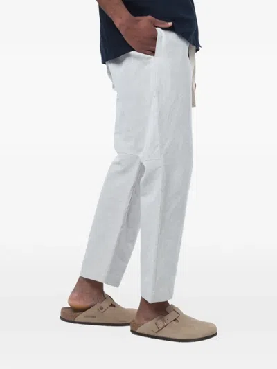 Marane Drawstring-fastening Trousers In White