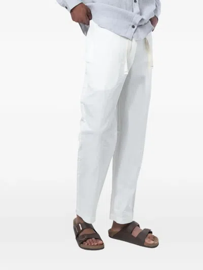 Marane Drawstring-fastening Trousers In White
